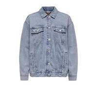 ONLY Carmakoma Women's Carocean L/S Oversize Jacket DNM Noos, Light blue (light blue denim), numeric_48