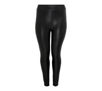 Only Carmakoma Women's CARROOL Coated Legging NOOS Jeans, Black, L