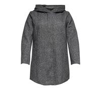 ONLY Carmakoma Women's Carsedona Light Coat OTW Noos Coat, Dark grey blend, L