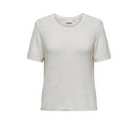 ONLY Carmakoma Women's Carsunny S/S Pullover KNT Noos Jumper, Cloud Dancer, M