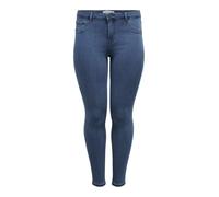 ONLY Carmakoma Women's Carthunder Push Up Reg Mbd Noos Skinny jeans, Blue (Medium Blue Denim Medium Blue Denim), 60 Plus UK