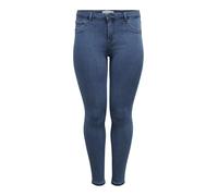 ONLY Carmakoma Women's carTHUNDER Push UP REG SK Jeans MBD NOOS Skinny, Blue (Medium Blue Denim Medium Blue Denim), 20 UK (manufacture size: 48W)