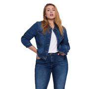 ONLY CARMAKOMA Women's CARWESPA Life Jacket MBD NOOS, Medium Blue Denim, 50