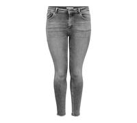 Only Carmakoma Women's Jeans, Grey Denim, 48W x 32L