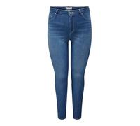 ONLY Carmakoma Women's Carstorm Life Hw Sk P Up DNM Bj564 Noos Skinny fit Jeans, Light Medium Blue Denim, 42W x 32L