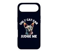 Only Cat Can Judge Me Funny Sphynx Cats Lover & Owner Case for iPhone Air