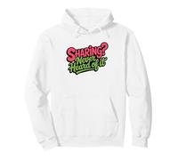 Only Child Sharing Never Vocabulary Humor No Life Pullover Hoodie