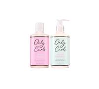 Only Curls Cleansing Bundle, 300ml x2, Curly Hair Shampoo and Conditioner, Sulphate-free, Nourishing, Gentle & Detangling, Hydrated & Frizz-Free, Vegan & Cruelty Free, For All Curly Hair Types