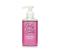 Only Curls Mega Hold Curl Gel, 250ml, Curly Hair Product, Curl Definer & Frizz-Control, Long Lasting Styling Gel, Strong Hold, Defined, Frizz-Free Curls Without Stickiness, For All Curly Hair Types