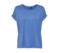 Only Damen Onlmoster S/S O-Neck Top Noos JRS Blue Yonder XL
