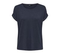 ONLY Women's Onlmoster S/s O-Neck Top Noos JRS T-Shirt, Blue (Navy Blazer), 38 (Manufacturer Size: Medium)