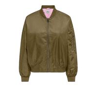 Only 'Dina' Zip Bomber Jacket Black