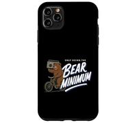 Only Doing The Bear Minimum Funny Pun Case for iPhone 11 Pro Max