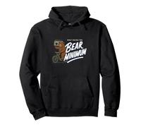 Only Doing The Bear Minimum Funny Pun Pullover Hoodie