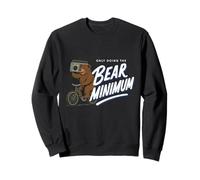 Only Doing The Bear Minimum Funny Pun Sweatshirt