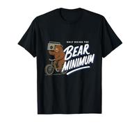 Only Doing The Bear Minimum Funny Pun T-Shirt
