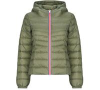Only Duffel coats ONLTAHOE CONTRAST HOOD JACKET in Kaki EU S