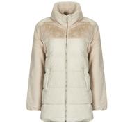 Only Duffel coats ONLWANJA FUR PUFFER MIX COAT CC OTW in Beige EU S