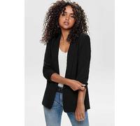 Only Edge to Edge Three-Quarter Length Sleeve Blazer Black