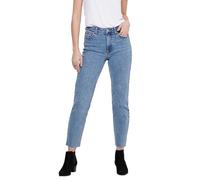 Only Emily High Waist Straight Raw Crop Ankle Mae07 Jeans
