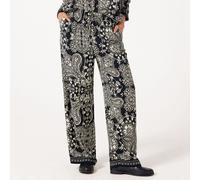 Only Emza Printed Trouser BLACK PAISLEY 2XL