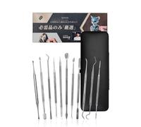 [Only Essential Items] Spatula Clay Molding Set of 11 [Video Explanation] Clay Crafting Stainless Steel Putty Spatula Set Kit Grace Skull Doll Tools