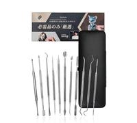 [Only Essential Items] Spatula Clay Molding Set of 11 [Video Explanation] Clay Crafting Stainless Steel Putty Spatula Set Kit Grace Skull Doll Tools