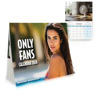 Only Fans 2026 Calendar Funny Gifts for Men | A4 Onlyfans Rude Calendar 2026 Funny Secret Santa Gifts for Men | Office Secret Santa Ideas | Mens Stocking Fillers for Him Christmas Gag Joke Presents
