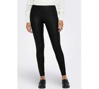 Only Faux Leather Leggings Black