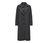 ONLY Female Coat Onlemma Regular Long Coat OTW, Dark Grey Blend, XS