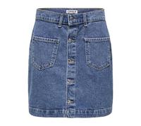 ONLY Female Denim Skirt ONLAMAZING Denim Short Skirt, Medium Blue (Medium Blue Denim), S