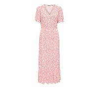 ONLY Women's Onlchianti S/S Long Dress WVN Noos Maxi Dress, Cloud Dancer, S