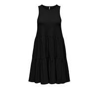 ONLY Women's Onlolivie S/L Dress JRS Jersey, Black, S