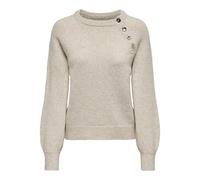 ONLY Female Knitted Jumper Onlemma Knitted Jumper, Pumice Stone, XL