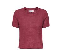 ONLY Women's Onlsunny S/S Pullover KNT Noos Knitted top, Spiced Apple, M