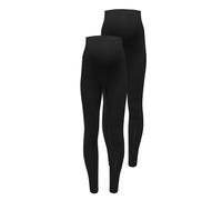 ONLY Female Leggings Mama Pack of 2, Black