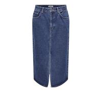 ONLY Women's Onlbianca Midi Skirt DNM Rea Noos, Medium Blue (Medium Blue Denim), L