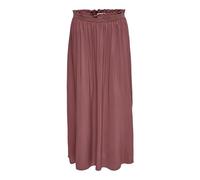 ONLY Female Pleated Skirt Plain Maxi Skirt, Rose Brown., L