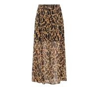 ONLY Women's Onlasta Life Slit Ankel Skirt WVN, Black, S