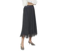 ONLY Female Skirt ONLLAVINA Long Skirt, Asphalt, S