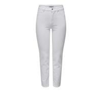 Only White Emily Stretch High Waist Straight Jeans