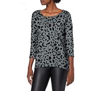 ONLY Women's Elcos 4/5 AOP Top JRS Noos Pullover Sweater, Chinois Green, Medium