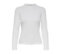 ONLY Women's Onlemma L/S High Neck Noos Jrs Top, Egret, S UK