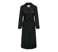ONLY Female Trench Coat Longline Trench Coat, black, L
