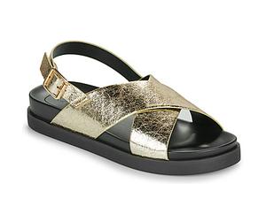 Only Flat sandals ONLMINNIE-2 PU SLINGBACK SANDAL in Gold 3.5
