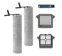 Only Floor One S7 Pro【for S7 Pro Order After 2024 Aug】 Replacement Roller Brushes & Filters Compatible with Tineco Floor One S7 Pro Cordless Vacuum Cleaner, 2 Brush Rollers 2 HEPA Filters