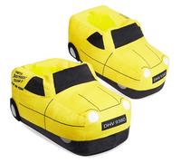 Only Fools and Horses 3D Mens Slippers, Cosy Indoor House Shoes - Funny Gifts for Men (Yellow, 11/12 UK)