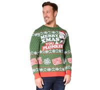 Only Fools and Horses Christmas Jumper for Men - Warm Cosy Funny Xmas Jumper - Sizes M-2XL Official Merch - Gifts for Him (L, Green)