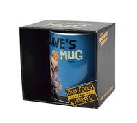 Only Fools and Horses Dave's Blue Ceramic Mug 11oz | Retro 80s TV Show Novelty Mug for Cappuccino, Latte, Hot Cocoa & Hot Tea | Gift for Show Fan & Collector | Licensed Merchandise (Pack of 1)