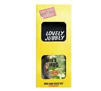 Only Fools and Horses Dave's Ceramic Mug & Cotton Socks Set | Retro 80s TV Show Novelty Mug | Black Cotton Crew Socks | Gift for Show Fan & Collector | Licensed Merchandise (Pack of 2)